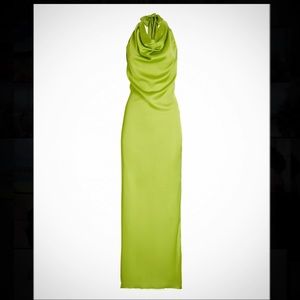 BAOBAB Green Satin Dress, NWT, size small